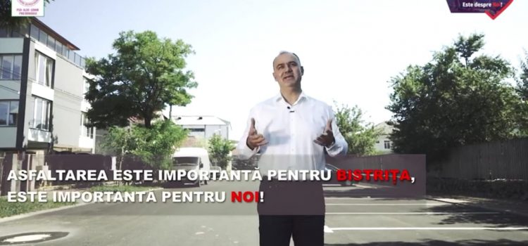 Nicio stradă din oraș nu va rămâne neasfaltată! (VIDEO)